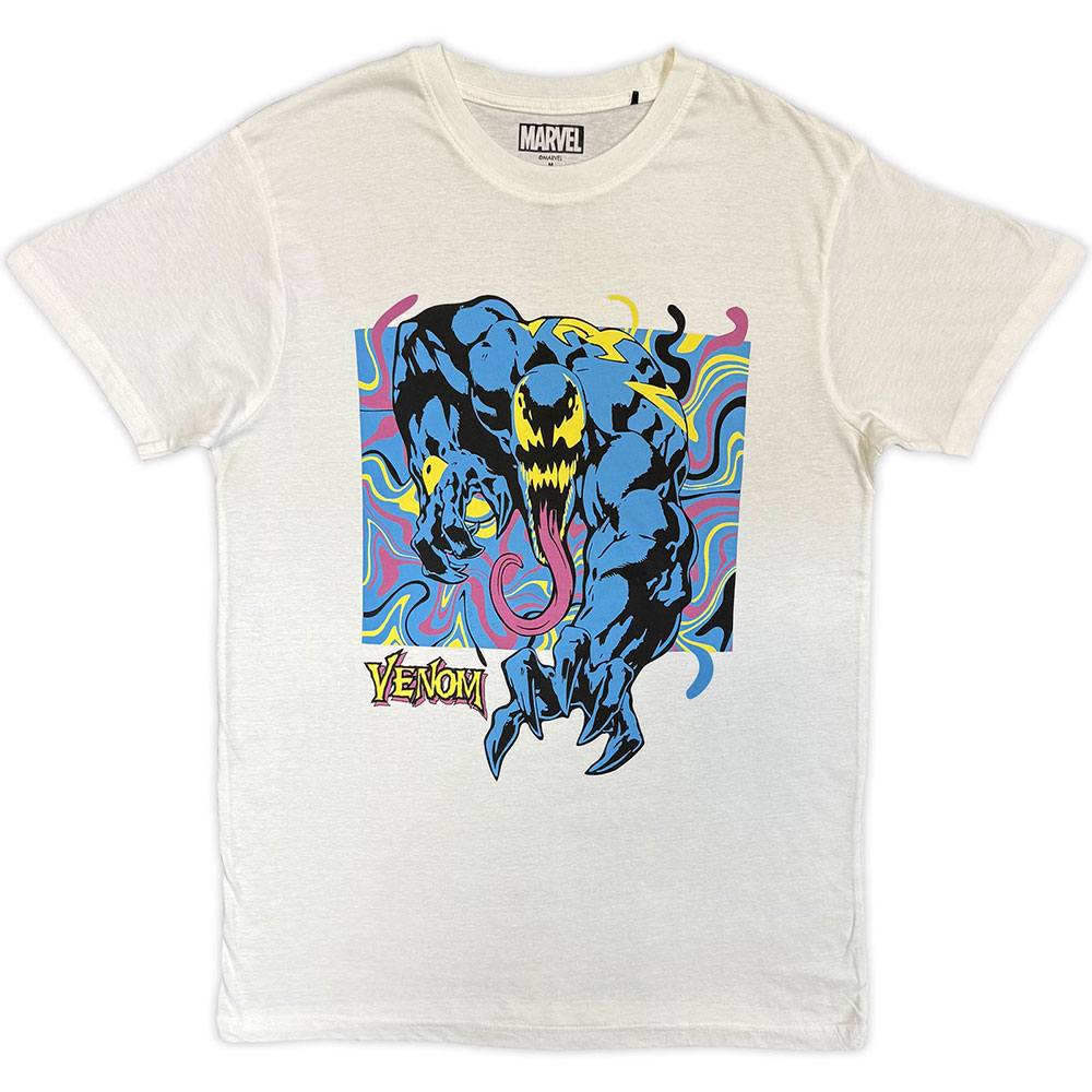 Marvel Venom - Psych Crawl Heren Tshirt - Wit